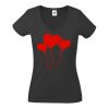 Fruit of the Loom Lady Fit Value V Neck T-Shirt Thumbnail