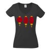 Fruit of the Loom Lady Fit Value V Neck T-Shirt Thumbnail
