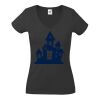 Fruit of the Loom Lady Fit Value V Neck T-Shirt Thumbnail