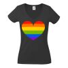 Fruit of the Loom Lady Fit Value V Neck T-Shirt Thumbnail