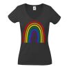 Fruit of the Loom Lady Fit Value V Neck T-Shirt Thumbnail