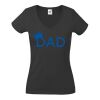 Fruit of the Loom Lady Fit Value V Neck T-Shirt Thumbnail