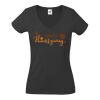 Fruit of the Loom Lady Fit Value V Neck T-Shirt Thumbnail