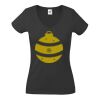 Fruit of the Loom Lady Fit Value V Neck T-Shirt Thumbnail