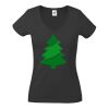 Fruit of the Loom Lady Fit Value V Neck T-Shirt Thumbnail