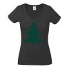 Fruit of the Loom Lady Fit Value V Neck T-Shirt Thumbnail
