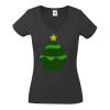 Fruit of the Loom Lady Fit Value V Neck T-Shirt Thumbnail