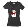 Fruit of the Loom Lady Fit Value V Neck T-Shirt Thumbnail
