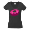 Fruit of the Loom Lady Fit Value V Neck T-Shirt Thumbnail
