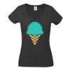 Fruit of the Loom Lady Fit Value V Neck T-Shirt Thumbnail