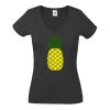Fruit of the Loom Lady Fit Value V Neck T-Shirt Thumbnail