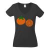 Fruit of the Loom Lady Fit Value V Neck T-Shirt Thumbnail