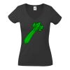 Fruit of the Loom Lady Fit Value V Neck T-Shirt Thumbnail