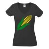 Fruit of the Loom Lady Fit Value V Neck T-Shirt Thumbnail