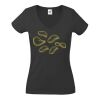 Fruit of the Loom Lady Fit Value V Neck T-Shirt Thumbnail