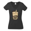 Fruit of the Loom Lady Fit Value V Neck T-Shirt Thumbnail