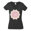 Fruit of the Loom Lady Fit Value V Neck T-Shirt Thumbnail
