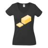 Fruit of the Loom Lady Fit Value V Neck T-Shirt Thumbnail