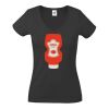 Fruit of the Loom Lady Fit Value V Neck T-Shirt Thumbnail