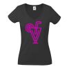 Fruit of the Loom Lady Fit Value V Neck T-Shirt Thumbnail