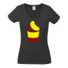 Fruit of the Loom Lady Fit Value V Neck T-Shirt Thumbnail