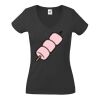 Fruit of the Loom Lady Fit Value V Neck T-Shirt Thumbnail