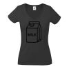Fruit of the Loom Lady Fit Value V Neck T-Shirt Thumbnail