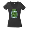 Fruit of the Loom Lady Fit Value V Neck T-Shirt Thumbnail