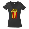 Fruit of the Loom Lady Fit Value V Neck T-Shirt Thumbnail