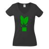 Fruit of the Loom Lady Fit Value V Neck T-Shirt Thumbnail
