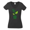 Fruit of the Loom Lady Fit Value V Neck T-Shirt Thumbnail