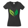 Fruit of the Loom Lady Fit Value V Neck T-Shirt Thumbnail