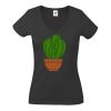 Fruit of the Loom Lady Fit Value V Neck T-Shirt Thumbnail