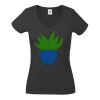 Fruit of the Loom Lady Fit Value V Neck T-Shirt Thumbnail