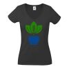Fruit of the Loom Lady Fit Value V Neck T-Shirt Thumbnail