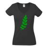 Fruit of the Loom Lady Fit Value V Neck T-Shirt Thumbnail