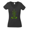 Fruit of the Loom Lady Fit Value V Neck T-Shirt Thumbnail