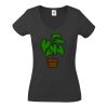 Fruit of the Loom Lady Fit Value V Neck T-Shirt Thumbnail