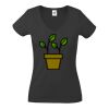 Fruit of the Loom Lady Fit Value V Neck T-Shirt Thumbnail