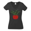 Fruit of the Loom Lady Fit Value V Neck T-Shirt Thumbnail
