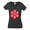 Fruit of the Loom Lady Fit Value V Neck T-Shirt Thumbnail