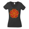 Fruit of the Loom Lady Fit Value V Neck T-Shirt Thumbnail