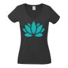 Fruit of the Loom Lady Fit Value V Neck T-Shirt Thumbnail