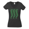Fruit of the Loom Lady Fit Value V Neck T-Shirt Thumbnail