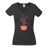 Fruit of the Loom Lady Fit Value V Neck T-Shirt Thumbnail