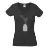 Fruit of the Loom Lady Fit Value V Neck T-Shirt Thumbnail