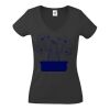 Fruit of the Loom Lady Fit Value V Neck T-Shirt Thumbnail