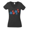 Fruit of the Loom Lady Fit Value V Neck T-Shirt Thumbnail