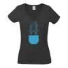Fruit of the Loom Lady Fit Value V Neck T-Shirt Thumbnail