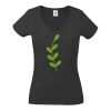 Fruit of the Loom Lady Fit Value V Neck T-Shirt Thumbnail